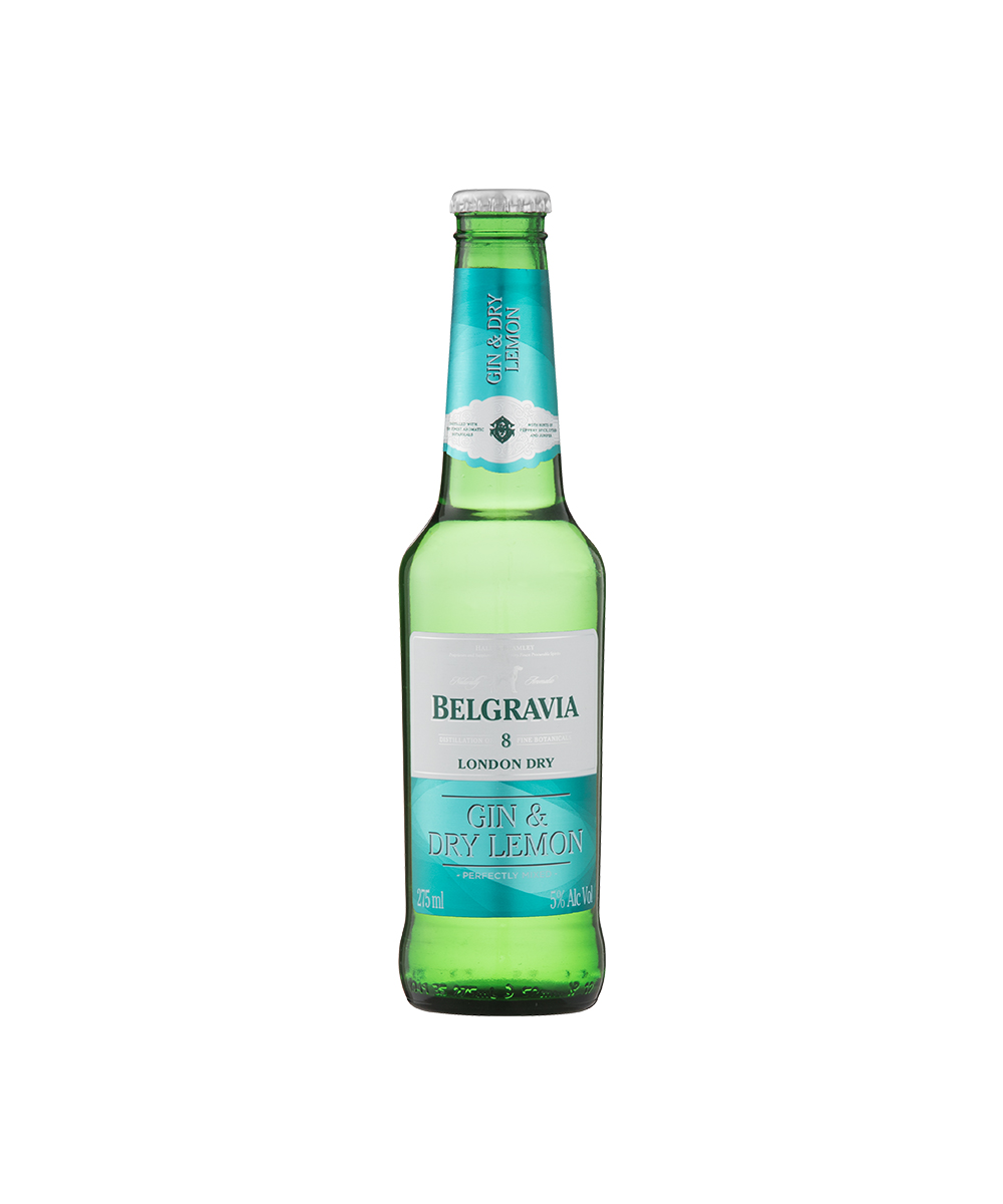 Belgravia Gin & Dry Lemon 275ml
