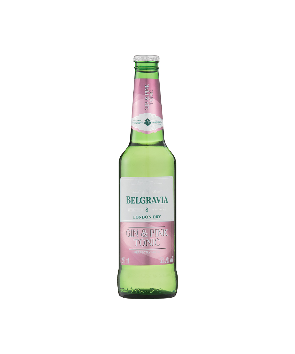 Belgravia Gin & Pink Tonic 275ml