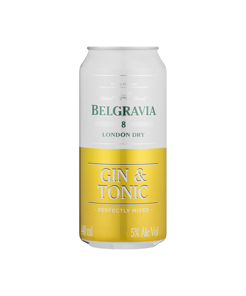Belgravia Gin & Tonic 440ml