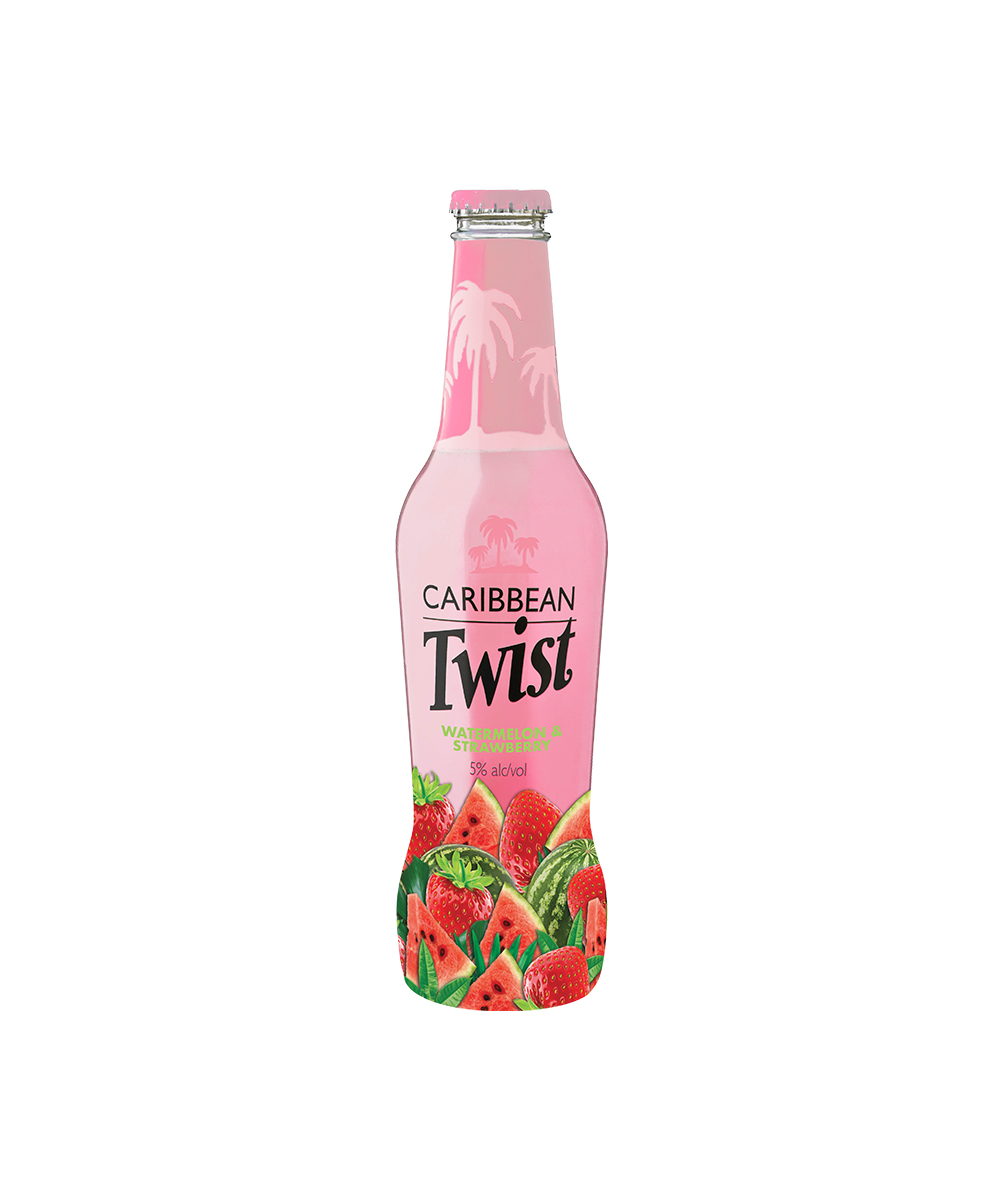 Caribbean Twist Watermelon & Strawberry 275ml