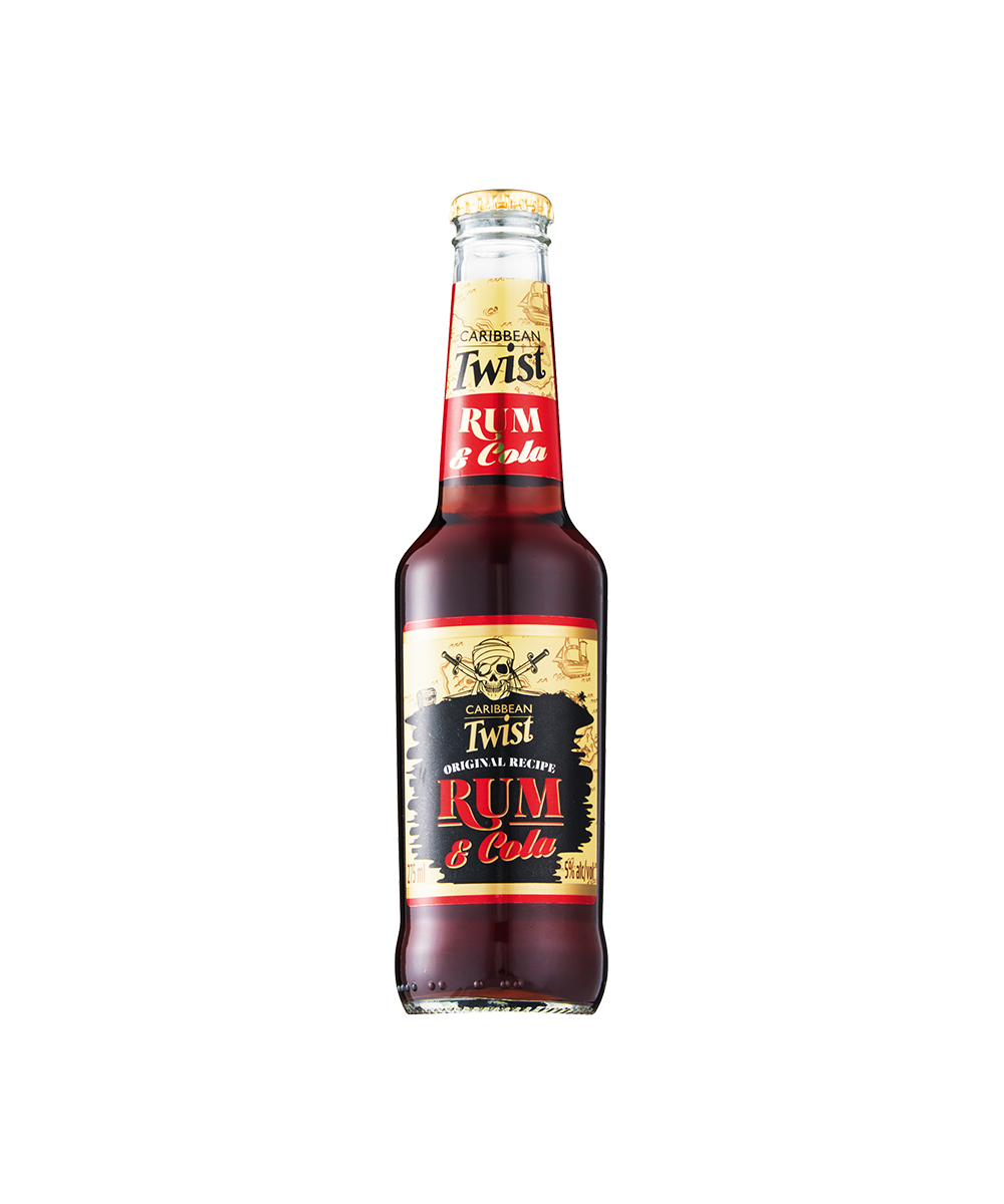 Caribbean Twist Rum & Cola 275ml