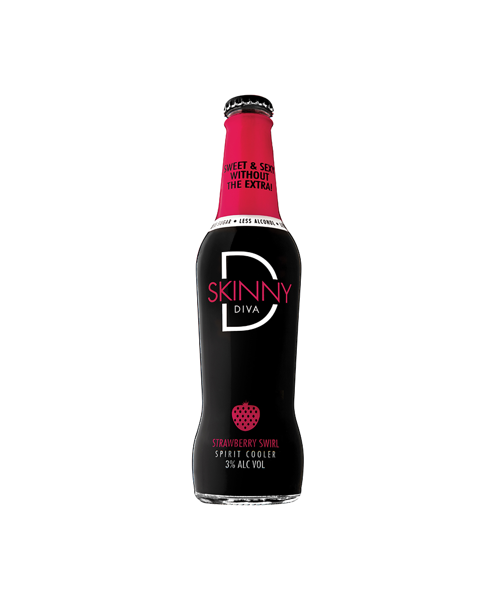 Skinny Diva Strawberry Swirl 275ml
